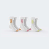 Pack De 3 Chaussettes Pour  Nouveau-nés Core Swoosh Gripp