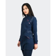 Veste Longue Bilcee Femme Bleu Veste Longue Bilcee Femme Bleu