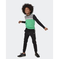 Pull Bilcee Enfant Gris/vert Pull Bilcee Enfant Gris/vert