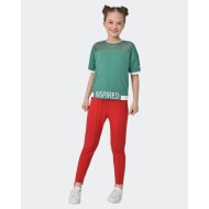 Pantalon Bilcee Fillette Rouge