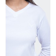 Basic  Fit Shirt Kari V Neck