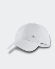 CASQUETTE NIKE U NK H86 CAP METAL SWOOSH BLANC