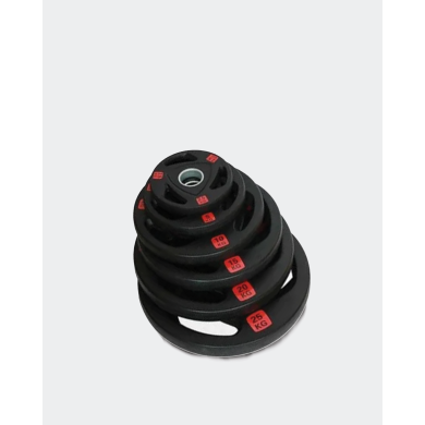 Black Rubber Incased Plate P53