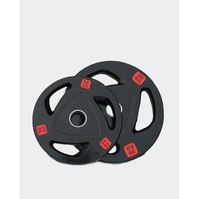 Black Rubber Incased Plate P53