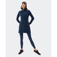 Veste Longue Bilcee Femme Bleu