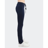 Pantalon Bilcee Femme Coton Bleu