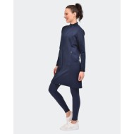 Veste Femme Bilcee Longue Bleu