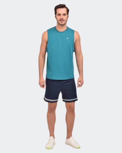 SHORT BILCEE HOMME SATIN BLANC