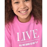 PULL BILCEE FILLETTE ROSE