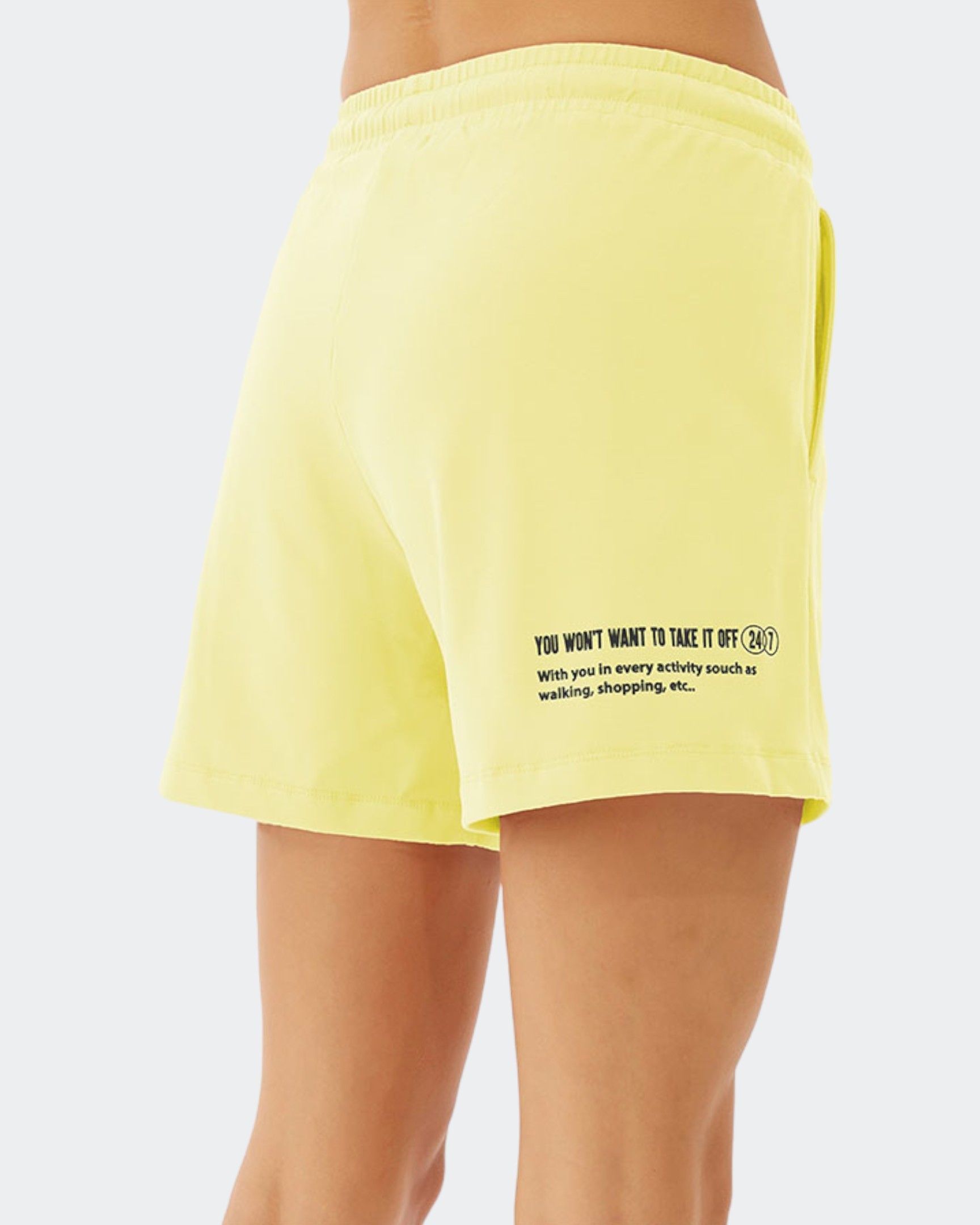 SHORT BILCEE FEMME JAUNE CLAIR