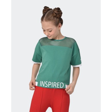 PULL  BILCEE FILLETTE  VERT