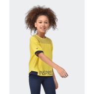 PULL  BILCEE FILLETTE  JAUNE