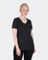 Pull Bilcee Femme Col V Noir
