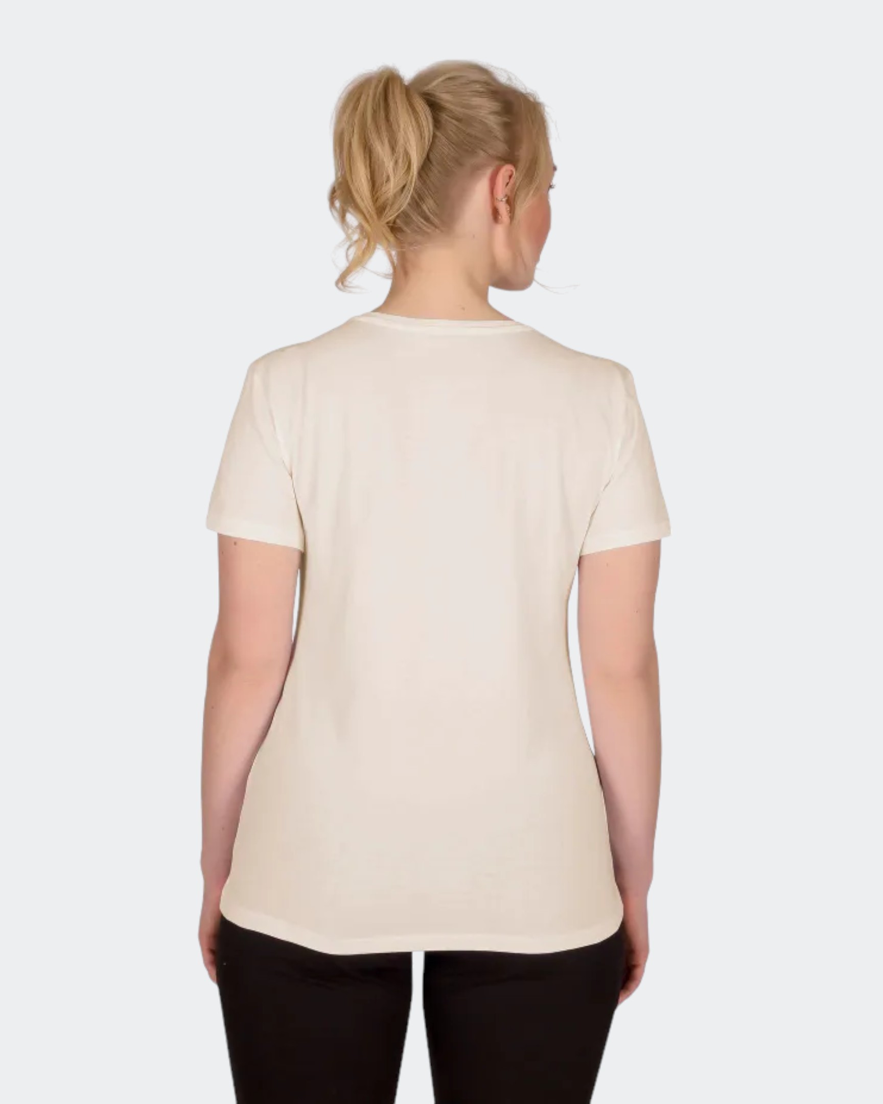 Pull Bilcee Femme Col V Beige