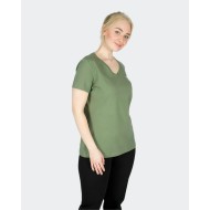 Pull Bilcee Femme Col V Coton