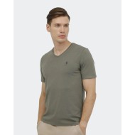 T-shirt Lumberjack V Neck