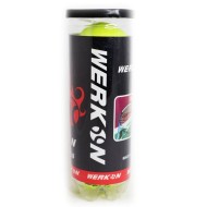 Boite 3 Balls Tennis Werkon