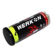 Boite 3 Balls Tennis Werkon