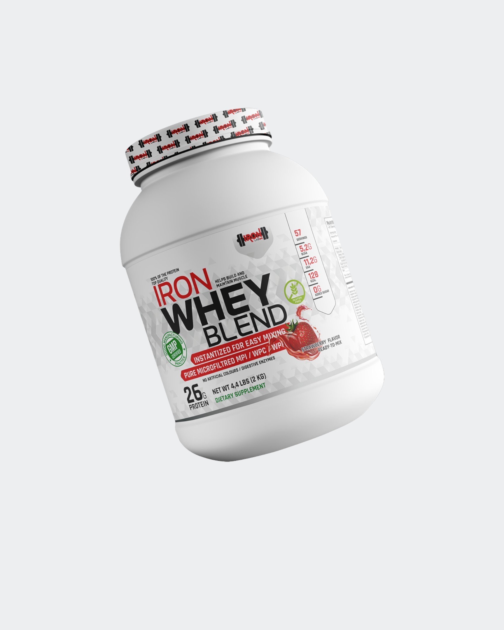 Ironwhey Blend Fraise 2kg