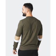 Men's Colorful Sleeve Sweater