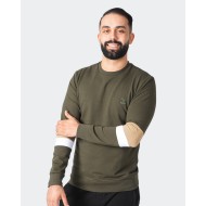 Men's Colorful Sleeve Sweater