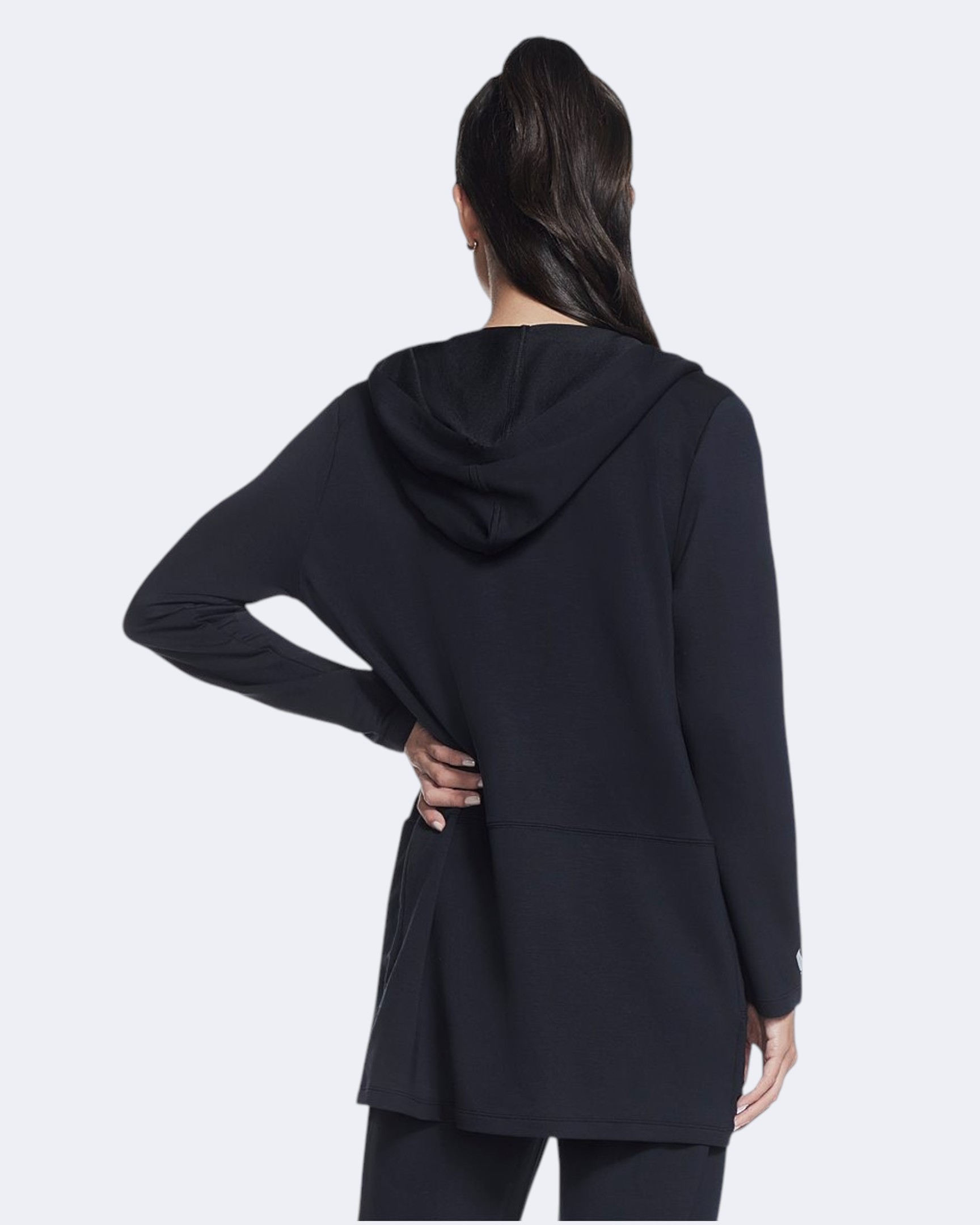 Long Sleeve Skechers Hooded Op Jacket Knit