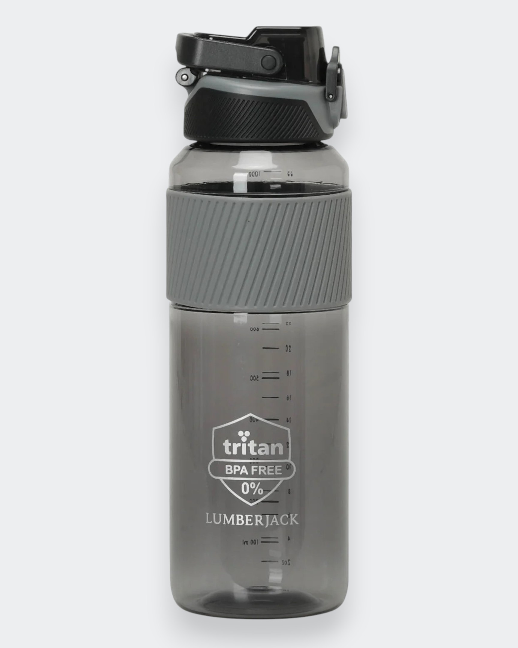 Water Bottle Lumberjack Rubber