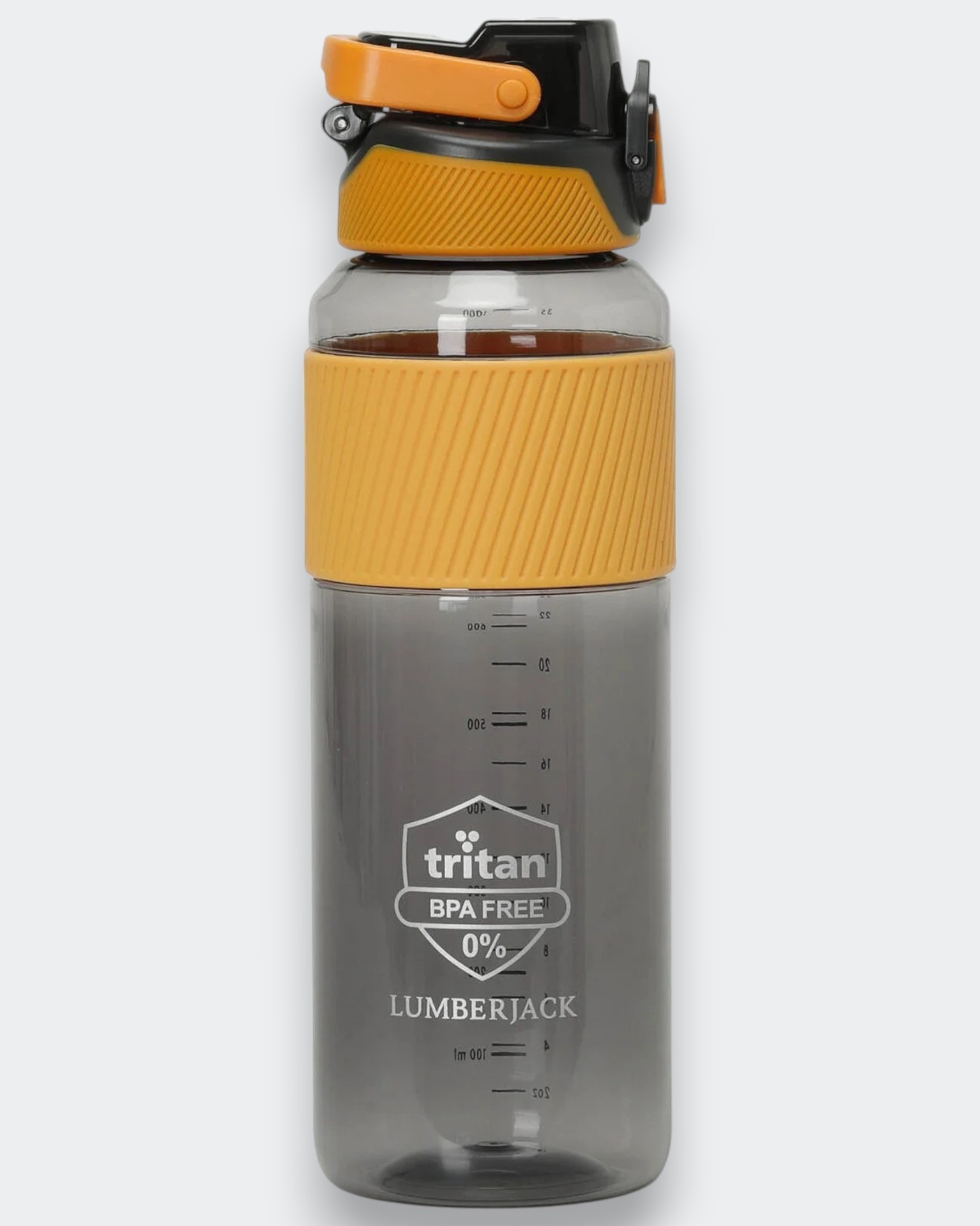 Water Bottle Lumberjack Rubber