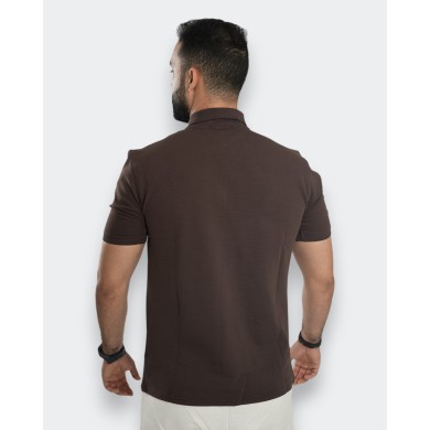 Chic Half-zip With Shirt Colla R