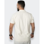 Chic Half-zip With Shirt Colla R