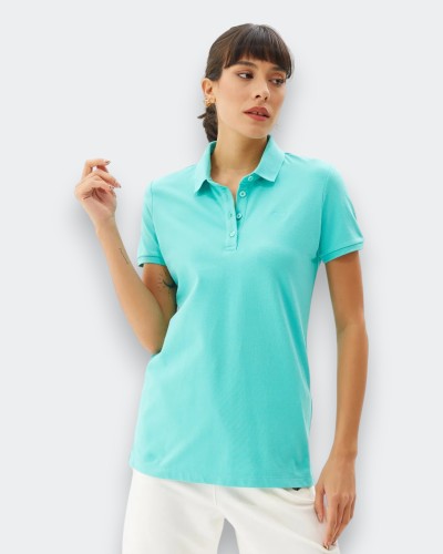 Pull Bilcee Femme Col Polo Cot