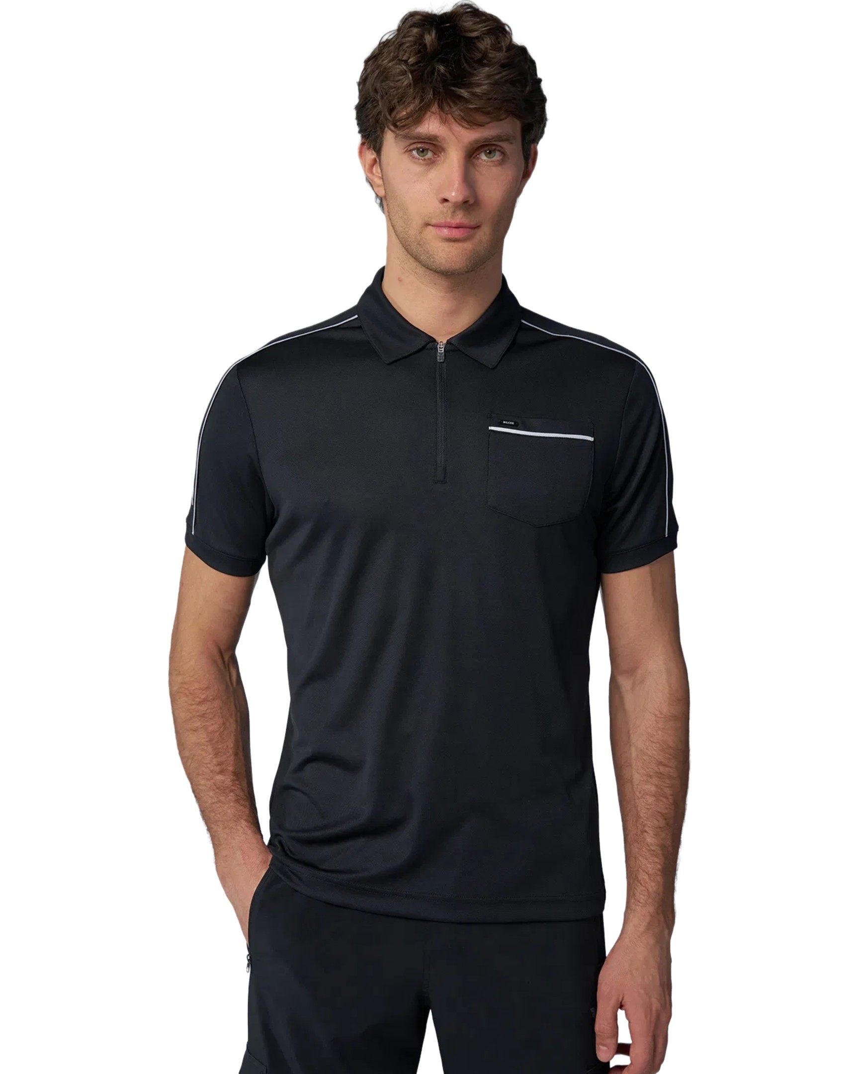 Pull Bilcee Col Polo Homme