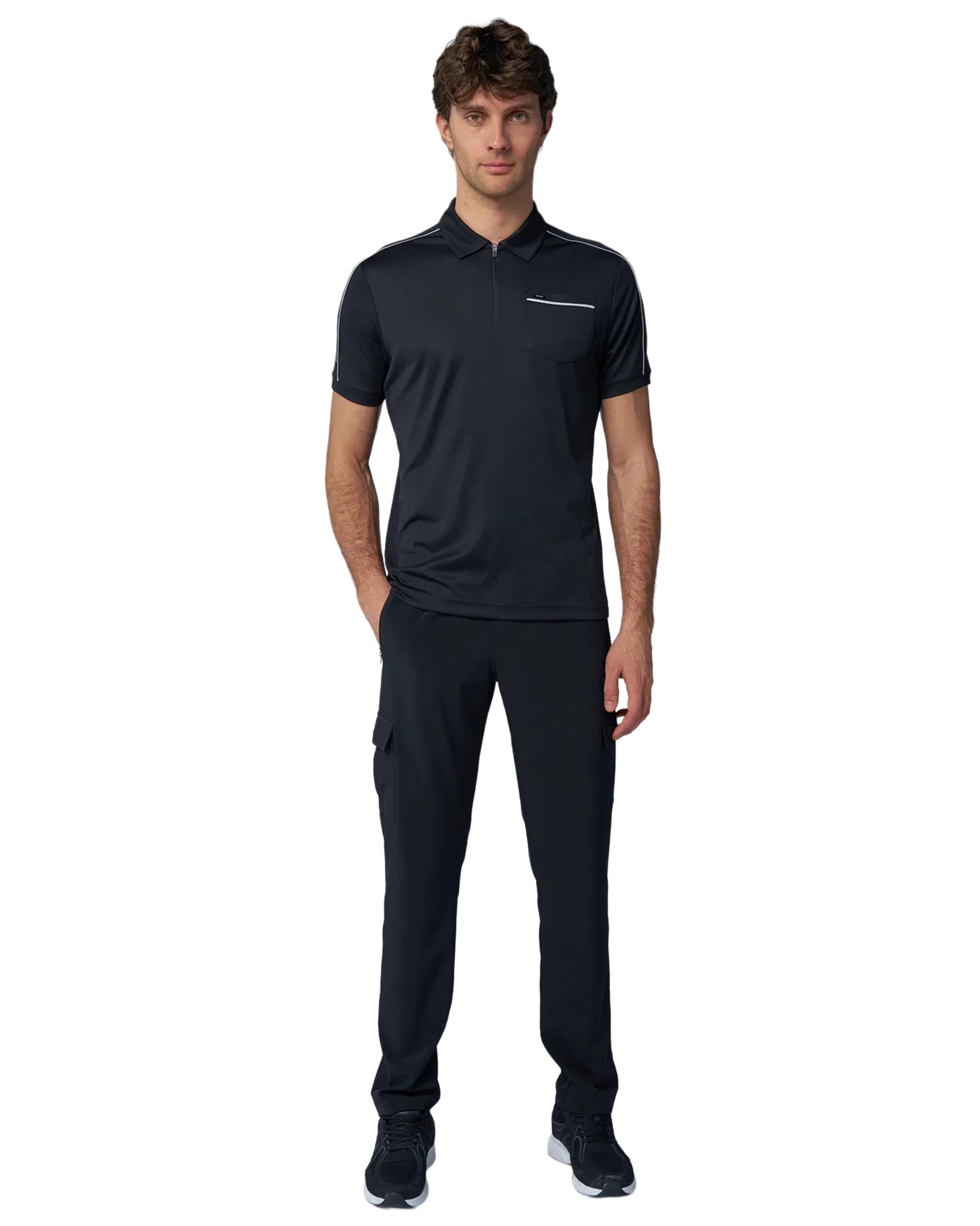 Pull Bilcee Col Polo Homme