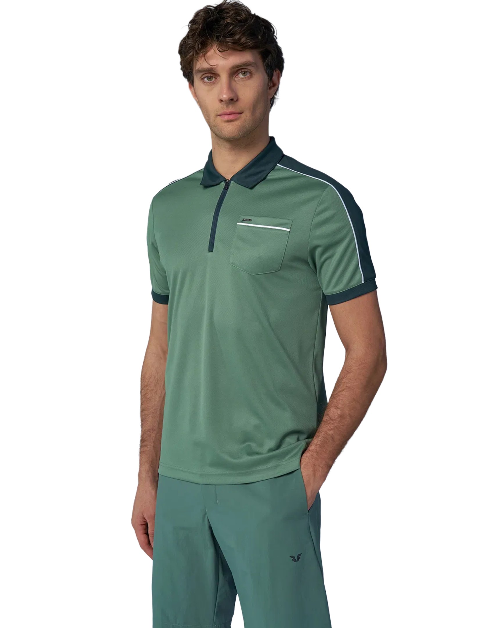 Pull Bilcee Col Polo Homme