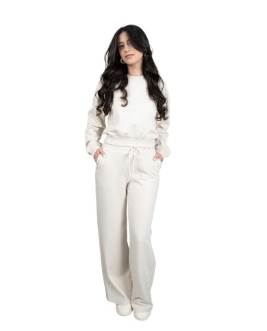 Crop Top And Wide-leg Pants  Set  Kari