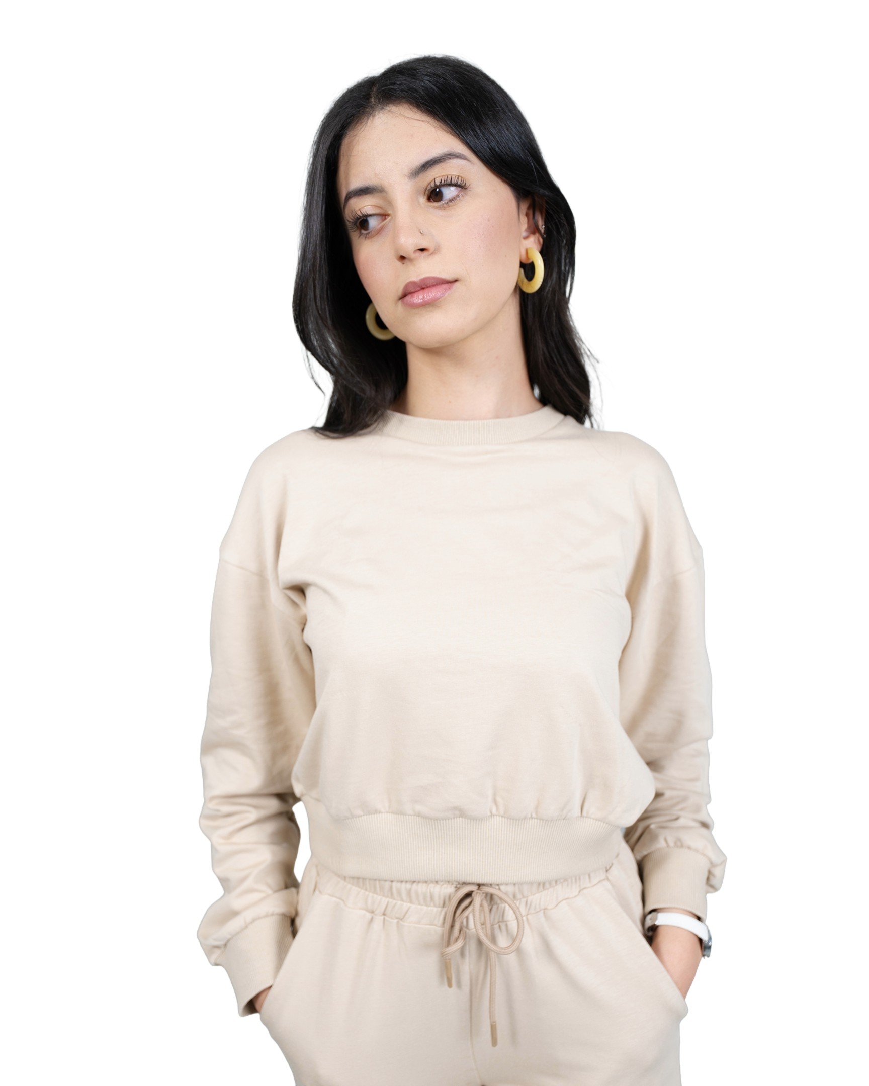 Crop Top And Wide-leg Pants  Set  Kari