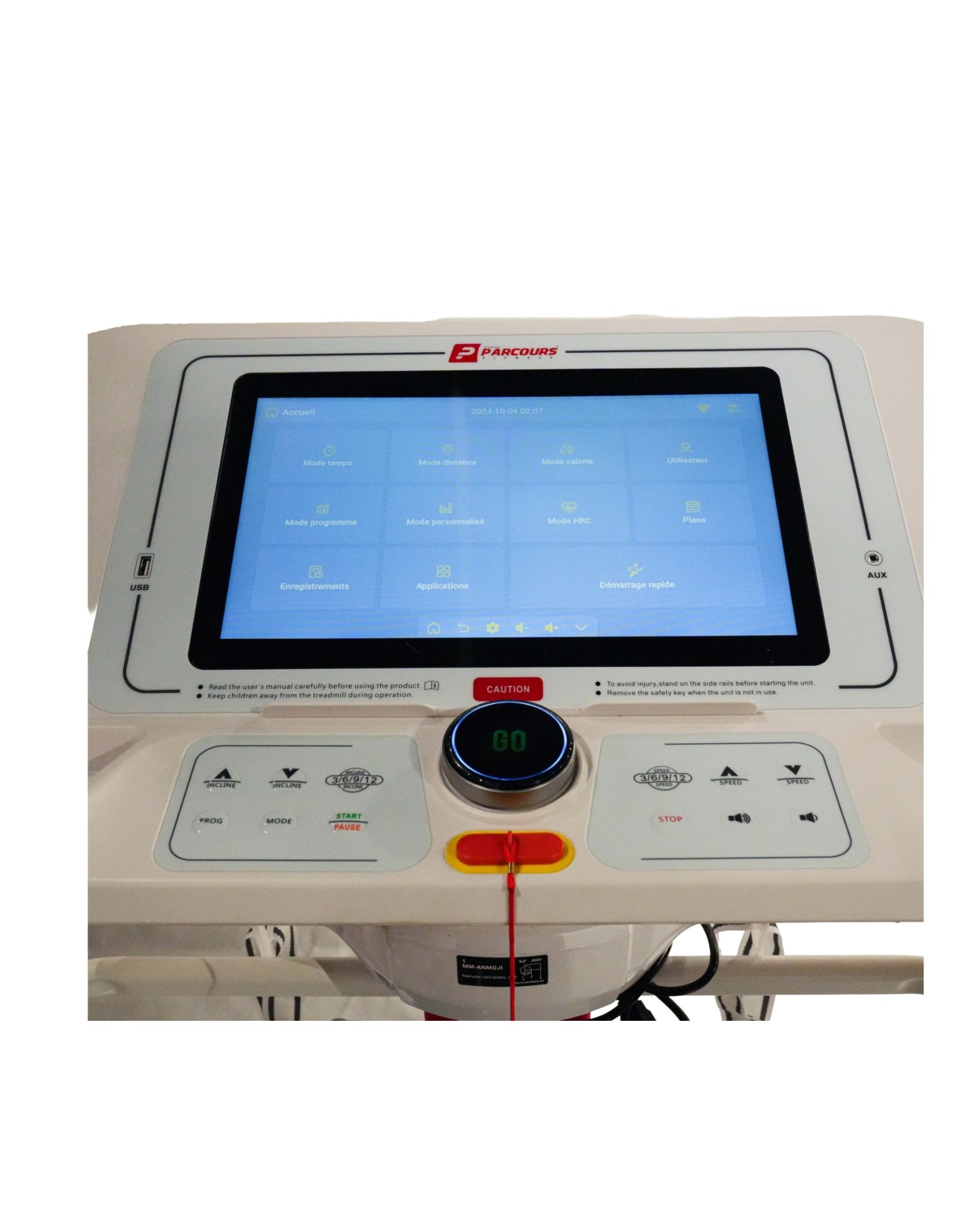 Tapis Roulant Parcours Fitness Q6