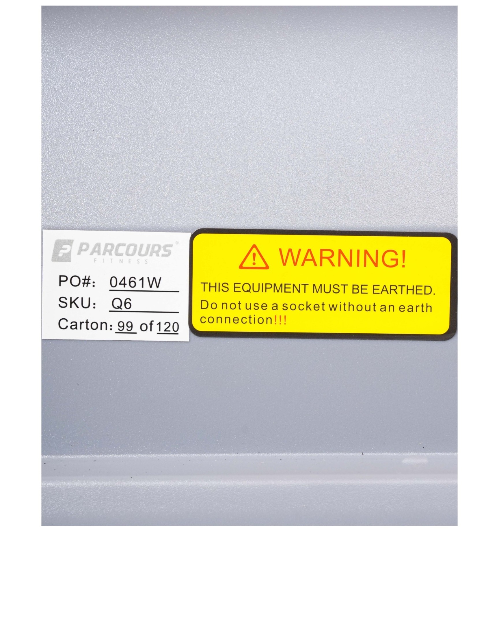 Tapis Roulant Parcours Fitness Q6