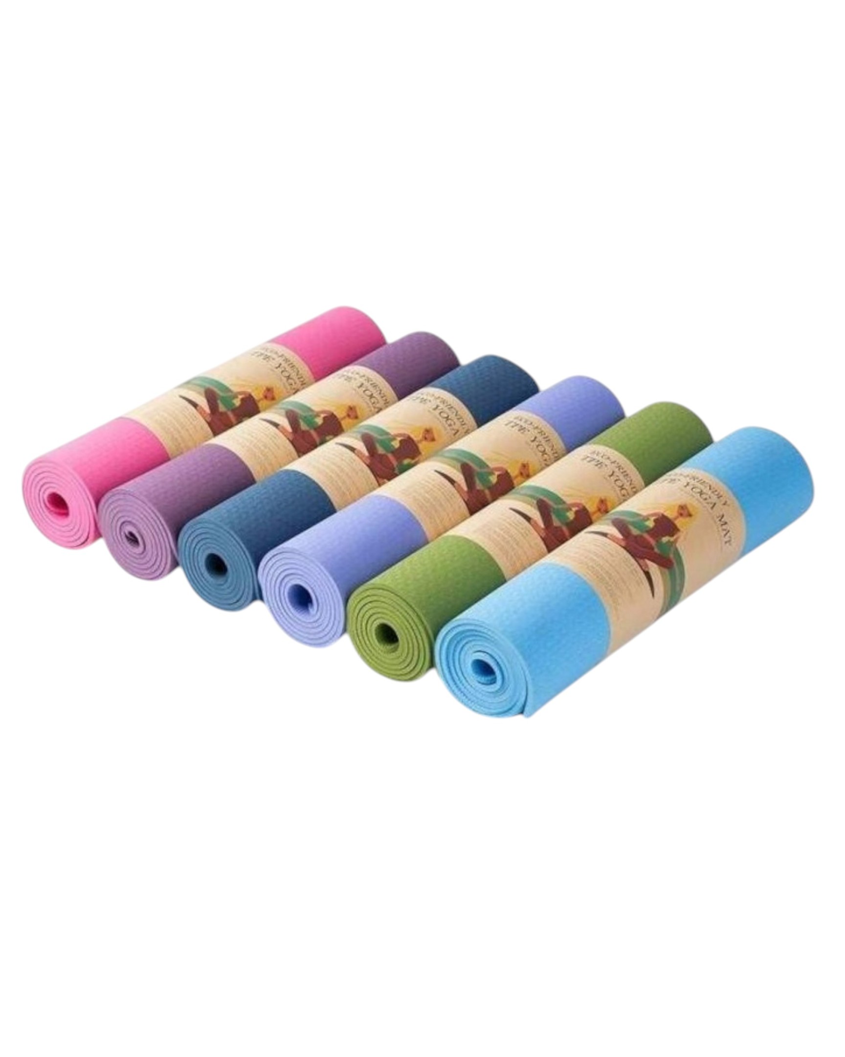 Tapis Yoga Mat Tpe 0.8 Cm
