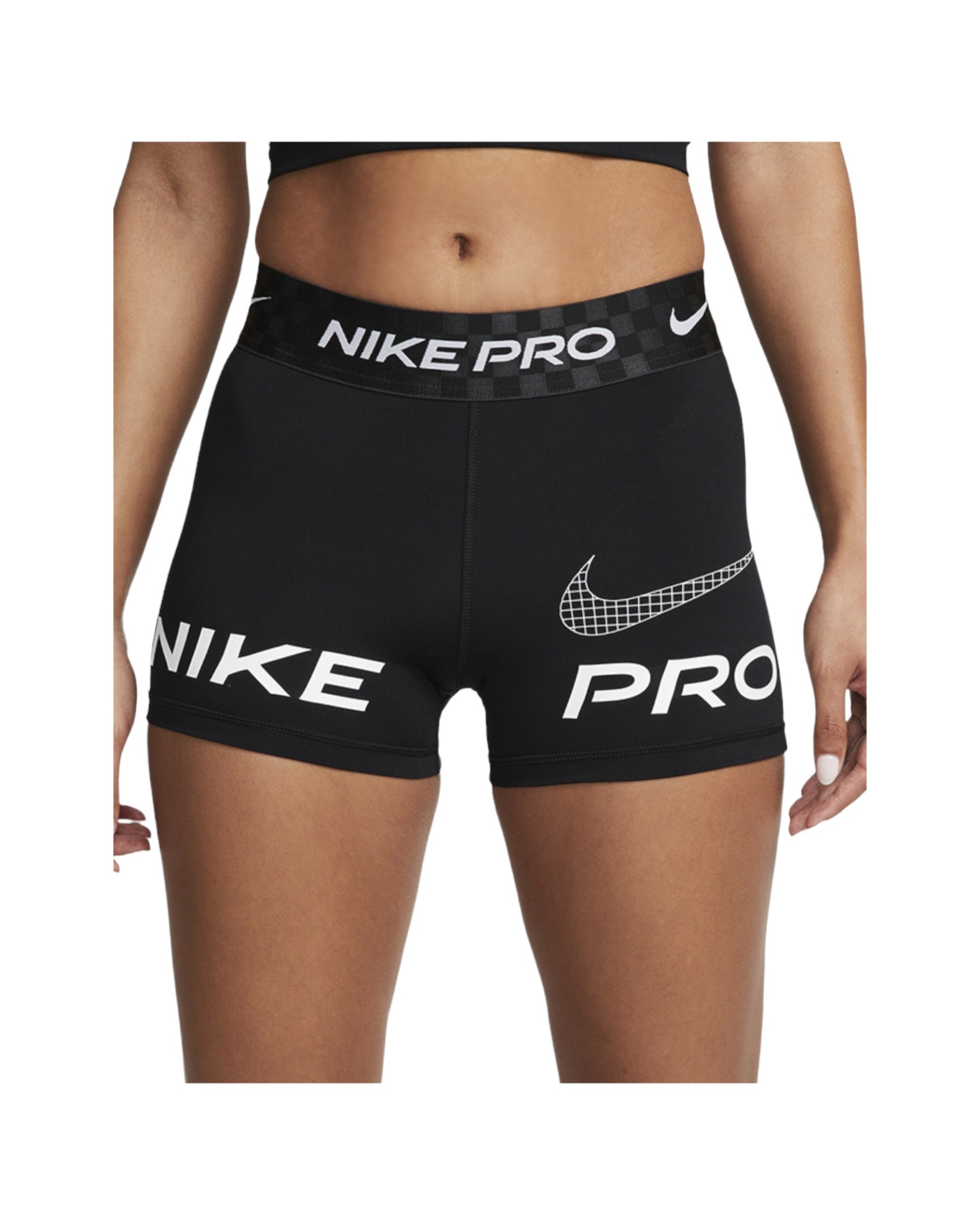 Short  Nike Pro Dri Fit 3in Gr