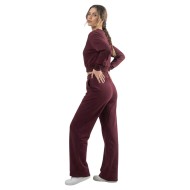 Crop Top And Wide-leg Pants  Set  Kari