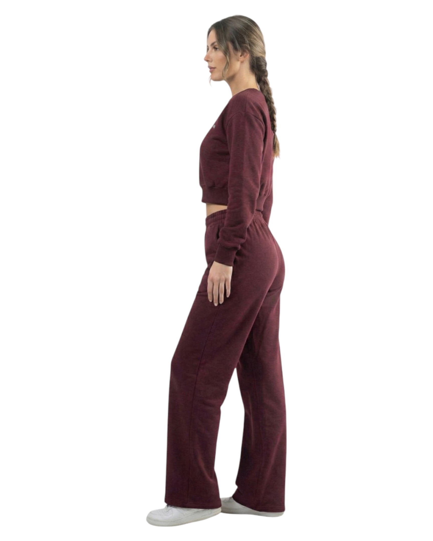 Crop Top And Wide-leg Pants  Set  Kari