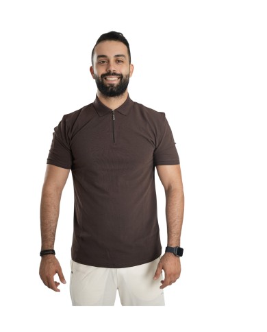 Chic Half-zip With Shirt Colla R