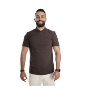 Chic Half-zip With Shirt Colla R