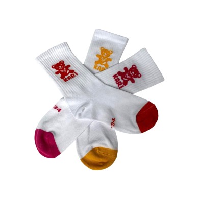 Chaussette Fille Kari Tennis  Lot De 3 Paires