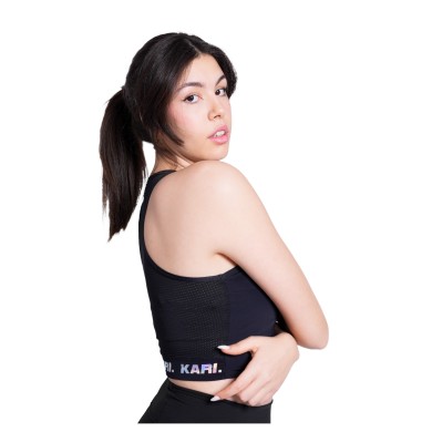 Kari Sports Bra With Print