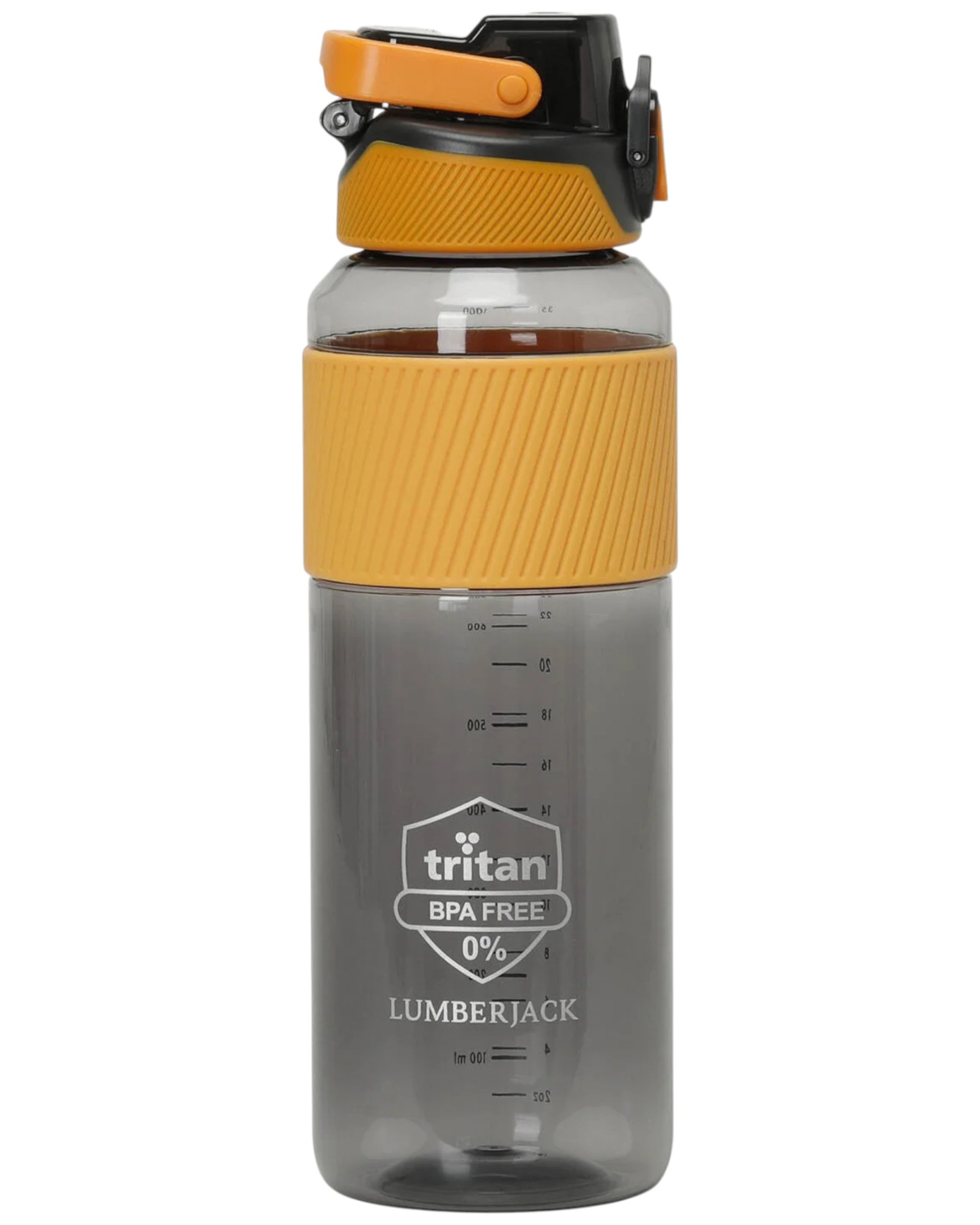 Water Bottle Lumberjack Rubber