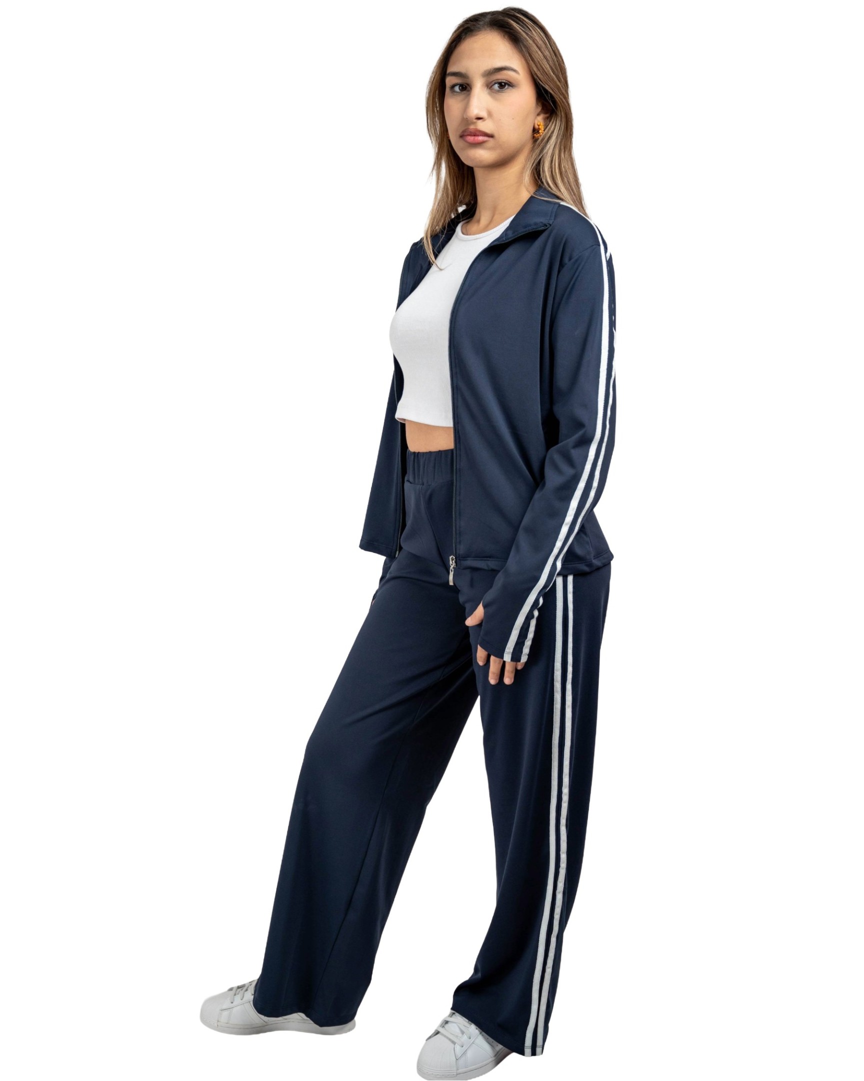 Women’s 3-piece Outfit With Stripes Kari