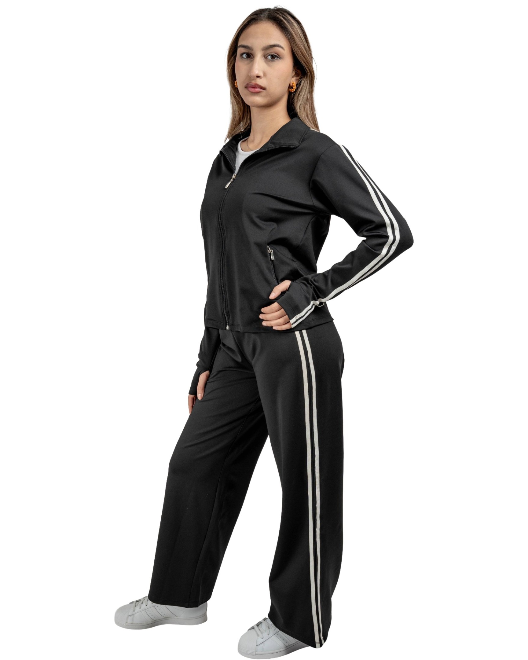 Women’s 3-piece Outfit With Stripes Kari