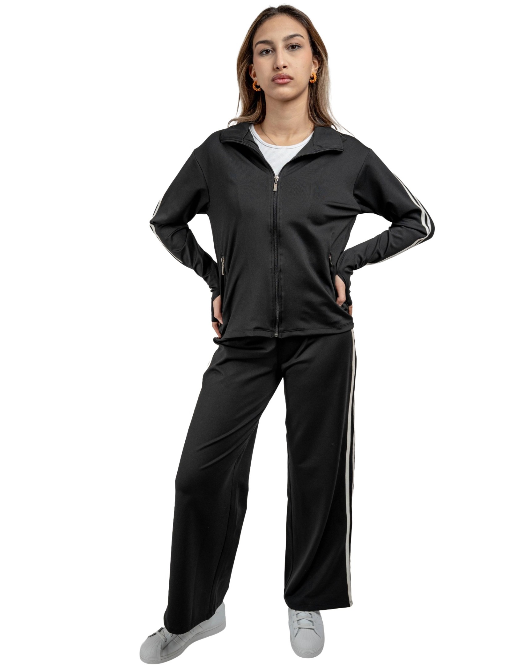 Women’s 3-piece Outfit With Stripes Kari